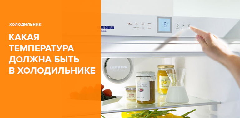 Какая температура должна быть в холодильнике?